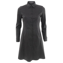 Jordan Louis Black Shirtdress