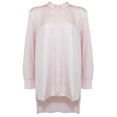 Blush Oversized Button-Up Shirt