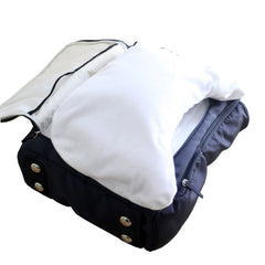 travel nursing pillow and backpack