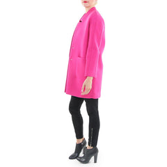 American Retro Pink Overcoat