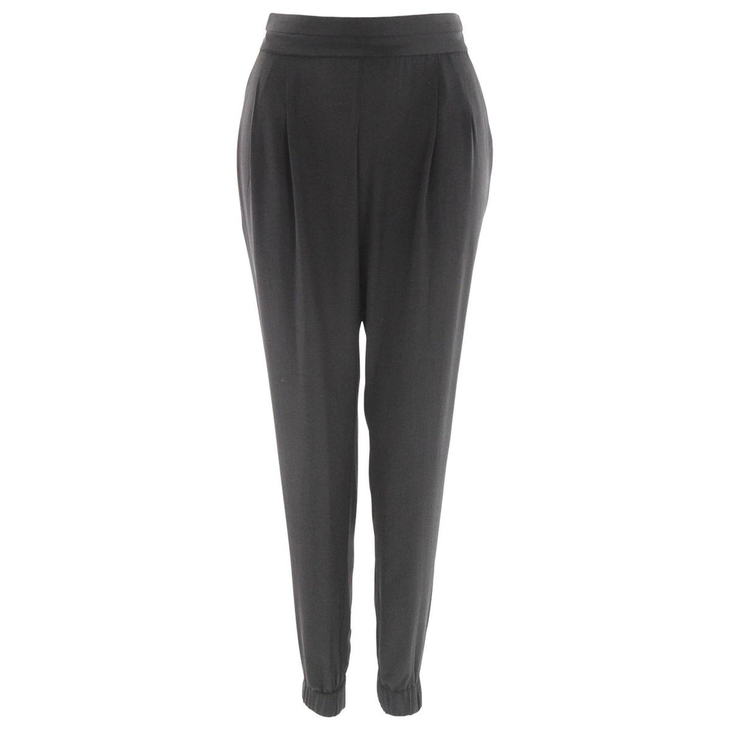 Annie Griffin Black Silk Pants