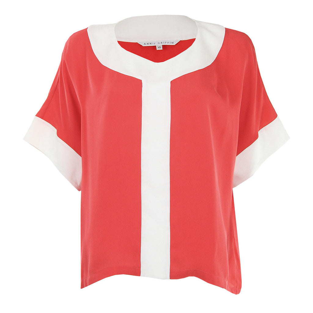 Annie Griffin Color Block Top
