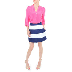 Annie Griffin Hot Pink Katie Blouse