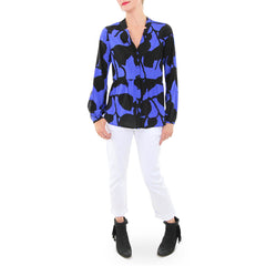 Annie Griffin Ivy Print Dori Blouse