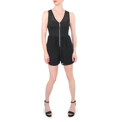 Zipper Front Romper