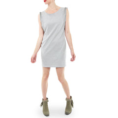 Heather Grey Side Zipper Tunic