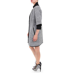 Aryn K Grey Pod Coat