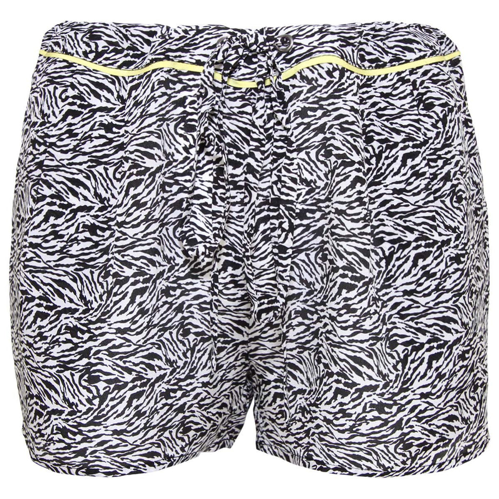 Aryn K Animal Print Drawstring Shorts
