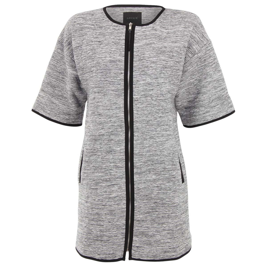 Aryn K Grey Pod Coat