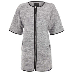 Aryn K Grey Pod Coat