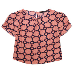 Floral Mom Crop Top