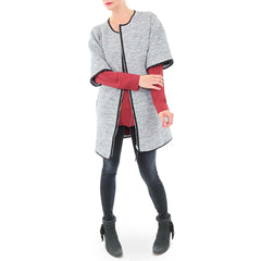 Aryn K Grey Pod Coat