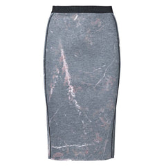 By Malene Birger Grey Pencil Skirt