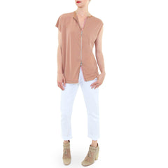 Goldsign White His Jean Boyfriend Jeans