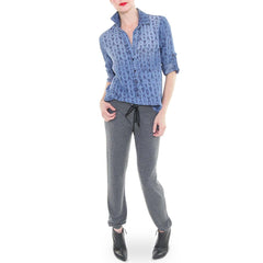 Bella Dahl Aztec Denim Shirt