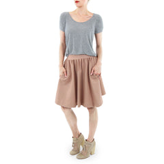 By Malene Birger Elastic Waist Circle Skirt