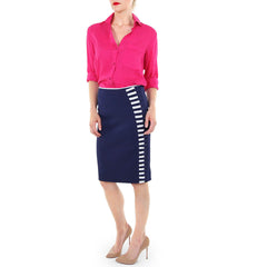 Rachel Roy Neoprene Pencil Skirt