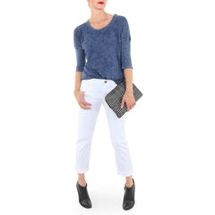 Bella Dahl T-Shirt with Goldsign Boyfriend Jeans