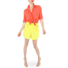 Hunter Bell Yellow Shorts Bella Dahl Shirt