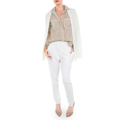 Sam and Lavi Ivory Sweatpants