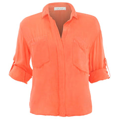 Bella Dahl Shirt in Tiger Lily