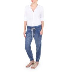 Bella Dahl White Linen Shirt