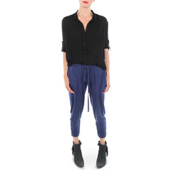 Bella Dahl Black Capri Pullover