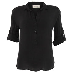 Bella Dahl Black Capri Pullover