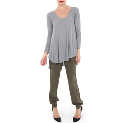 Bella Dahl Grey Longsleeve t-shirt