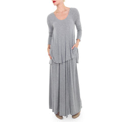Bella Dahl Grey Longsleeve t-shirt