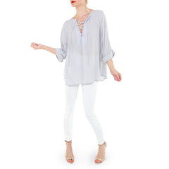 Bella Dahl Grey Tunic
