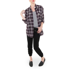 By Malene Birger Flannel Embellished Shirt