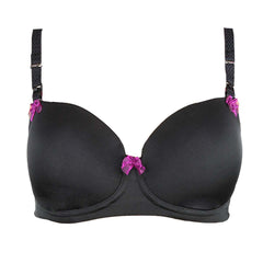 Cake contour nursing bra - black