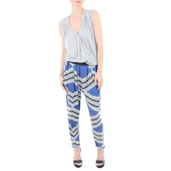 Corey Grey Crossover Nursing Friendly Snap Front Top
