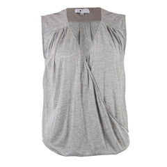 Corey Grey Crossover Snap Front Top