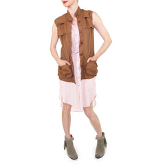 Rachel Roy Tan Utility Vest