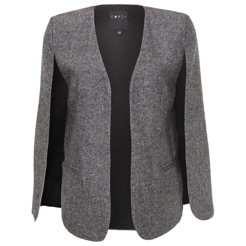 Corey Tweed Blazer Cape