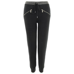 David Lerner Black Track Pants
