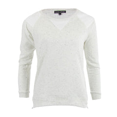 David Lerner French Terry Pullover with Side Zippers