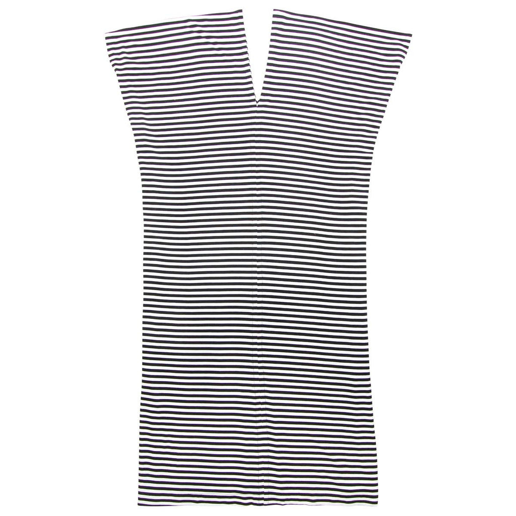 Iselin Dress - Black & White Stripe