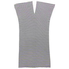 Iselin Dress - Black & White Stripe