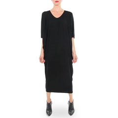Erin Kleinberg Black Jersey Dress