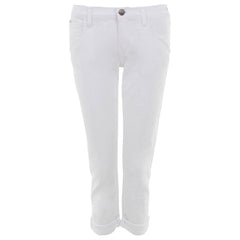 Goldsign White Boyfriend Jeans