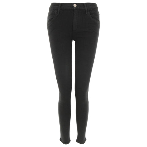 High Rise Skinny Black Denim 2