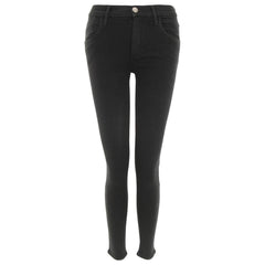 High Rise Skinny Black Denim 2