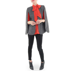 Corey Tweed Blazer Cape