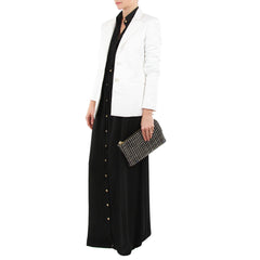 Hutch Black Maxi Shirtdress Kestrel Clutch