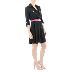 Hutch Black Shirtdress