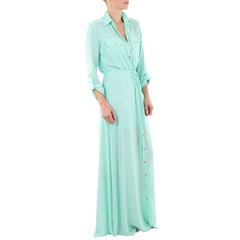 Drawsting Shirtdress