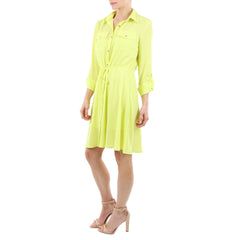 Hutch Drawstring Shirtdress